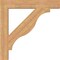 Ekena Millwork Funston Block Smooth Bracket, Western Red Cedar, 5 1/2"W x 40"D x 40"H BKT06X40X40FST05SWR - alternate 3